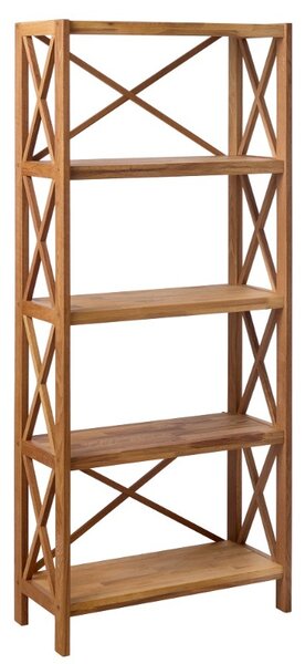 Dizajnový regál Walworth 161 cm prírodný dub