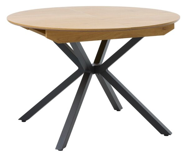 Rozkladací jedálenský stôl Valenzuela 120-170 cm vzor dub