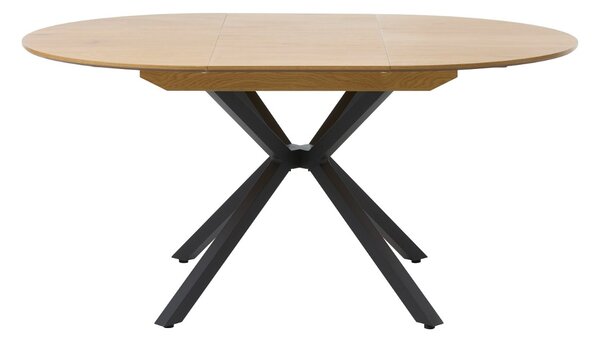 Rozkladací jedálenský stôl Valenzuela 120-170 cm vzor dub