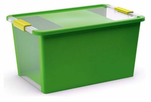 KIS Úložný Bi box S, 11 litrů průhledná/zelená barva