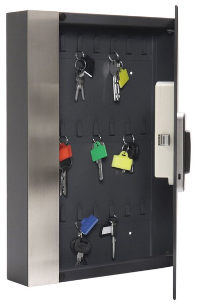 Skrinka na kľúče KEY PRO, na odtlačok prsta, na 24 kľúčov