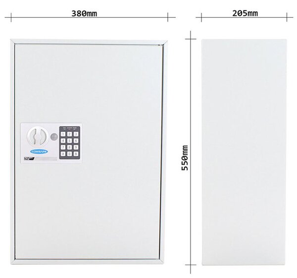 Skrinka na kľúče s elektrickým zámkom S-300 EL, na 300 kľúčov