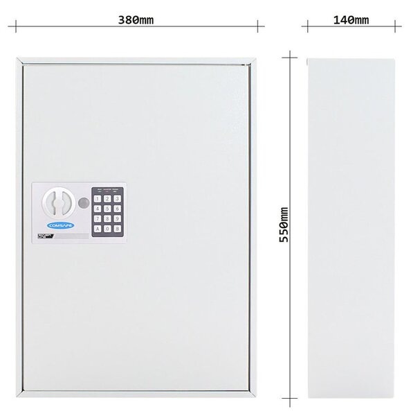 Skrinka na kľúče s elektrickým zámkom S-200 EL, na 200 kľúčov