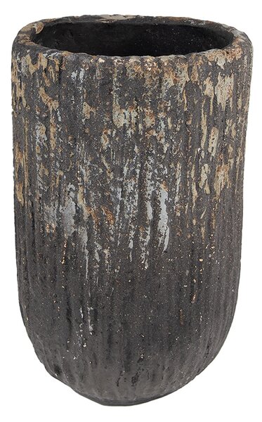 Granitový antik vysoký kvetináč - Ø15*24 cm - Clayre & Eef