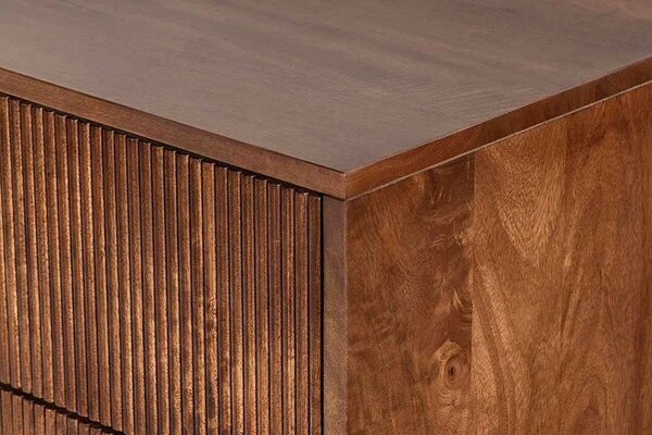 Dizajnová komoda Opaline 177 cm hnedé mango