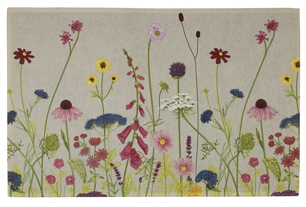Farebná rohožka Wild Flowers - 75*50*1cm - Mars & More