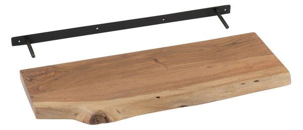 Nástenná drevená polica z akáciového dreva Gerard Acacia S - 70*27*4cm - J-Line by Jolipa