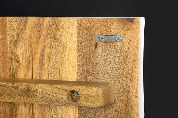Dizajnová komoda Venetia 140 cm biele mango