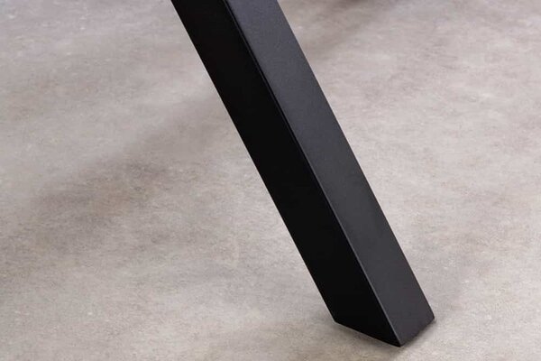 Keramický jedálenský stôl Fabrico 160 cm antracitový