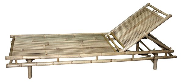 Prírodné bambusové lehátko Chair Bamboo - 210*80*28cm - Chic Antique