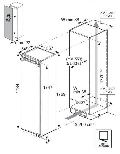 AEG TK6DS181EC - Chladnička jednodverová zabudovateľná