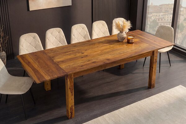 Rozkladací jedálenský stôl z masívu Timber 160-240cm