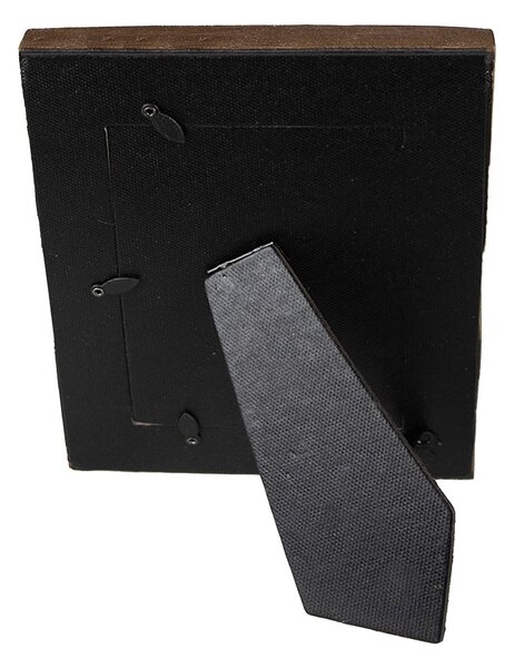 Zlatý antik fotorámik so zrkadlami - 16*2*22 cm / 10*15 cm - Clayre & Eef