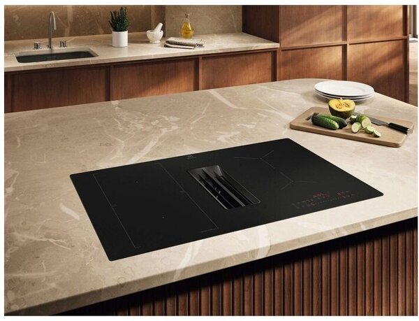 Electrolux KCC83410CT - Indukčná varná doska s odsávaním