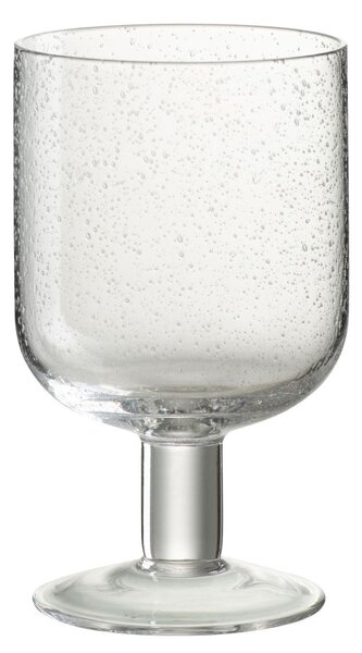 Pohárik na víno s bublinkami Louise - Ø8*13cm / 360ml - J-Line by Jolipa