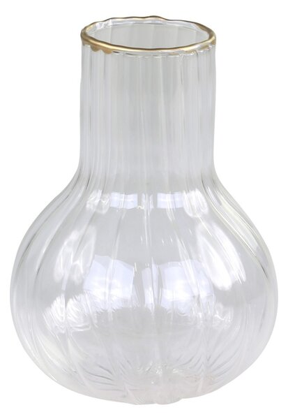Sklenená dekoračná vázička Latia - Ø 6*7cm - Chic Antique
