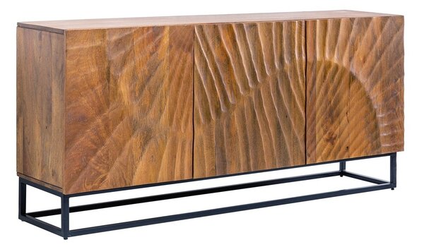 Dizajnová komoda Shayla 140 cm hnedé mango