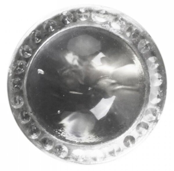 Transparentná sklenená úchytka Mai - Ø 4 cm - Chic Antique