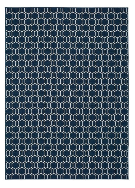 Modrý vonkajší koberec Universal Clhoe, 80 x 150 cm