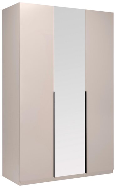SKRIŇA S OTOČNÝMI DVERAMI, kašmírová, 134/211/55 cm P & B - Skrine, Online Only