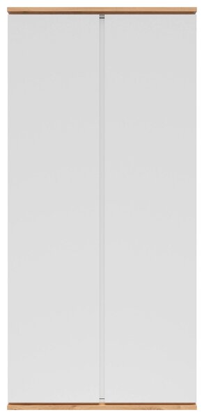 VIACÚČELOVÁ SKRIŇA, biela, dub artisan, 94/201/58 cm Xora - Online Only drobný nábytok, Online Only