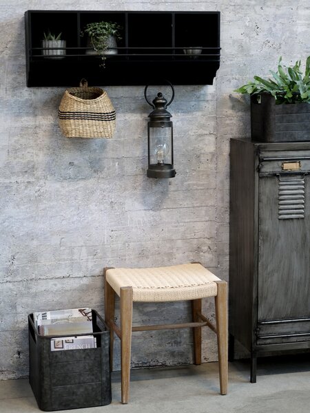 3ks plechový zinkový antik obal na kvetináč Planters - 40*30*30/ 32*22*21cm - Chic Antique