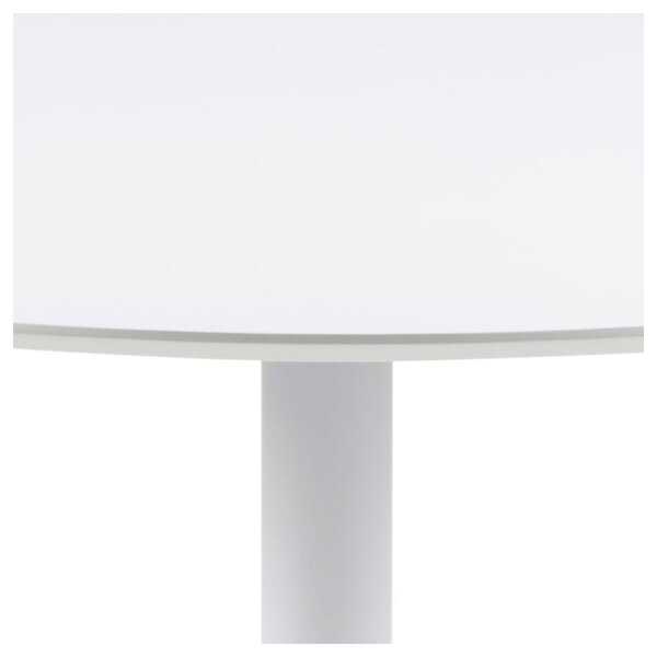 Biely okrúhly jedálenský stôl Actona Ibiza, ⌀ 110 cm