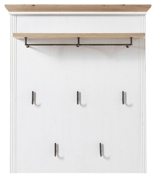 PREDSIEŇOVÝ NÁBYTOK, biela, dub artisan, 280/204/41 cm Landscape - Online Only drobný nábytok, Online Only
