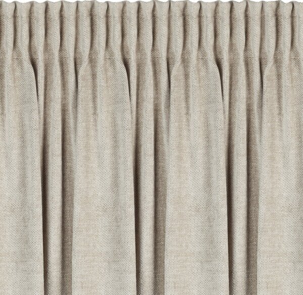 ZATEMŇOVACÍ ZÁVES NA PÁSKE NESKA 140X270 CM SVETLOBÉŽOVÁ