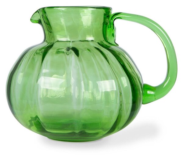 Zelený sklenený džbán The Emeralds - Ø 16*15cm/ 1400ml - HKLIVING