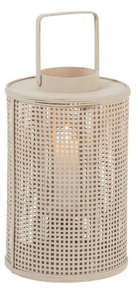 Prírodne - šedý prútený lampáš Bamboo - Ø 28*44 cm - J-Line by Jolipa