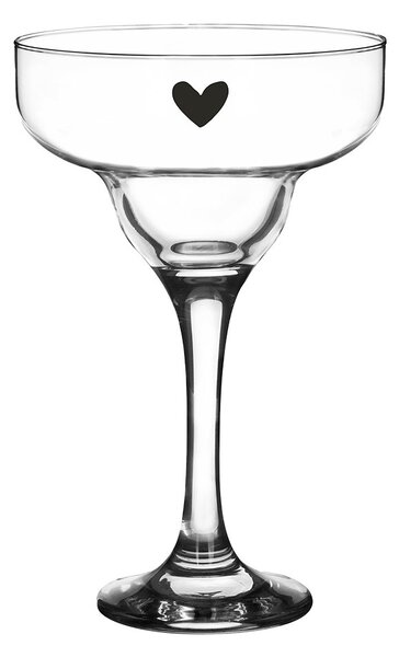 Poháre na Martini so srdiečkom Heart - Ø 7*17 cm / 200 ml - Clayre & Eef