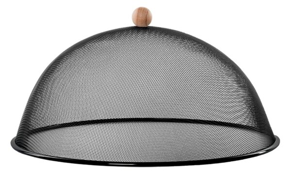 Čierny kovový poklop na potraviny S - Ø 30*18cm - Esschert design