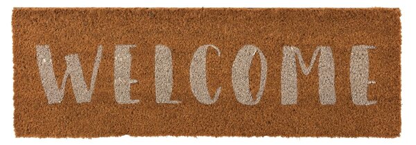 Rohožka z kokosových vlákien Welcome - 75*25*2 cm - J-Line by Jolipa