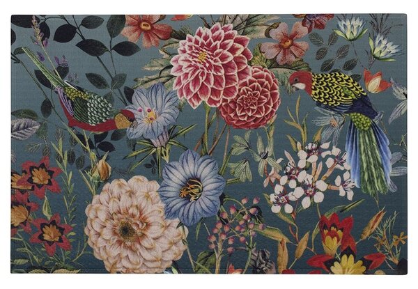 Farebná rohožka s kvetmi georgín Dahlia - 75*50*1cm - Mars & More