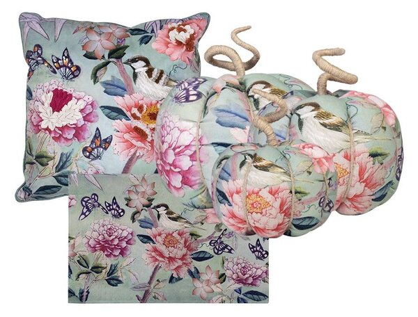 Farebná rohožka s kvetmi a motýlikmi Butterfly - 75*50*1cm - Mars & More
