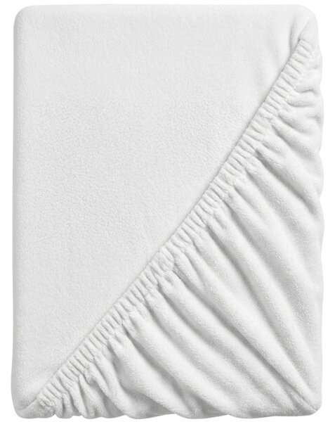 Plachta mikroplyš SOFT 90x200 cm biela