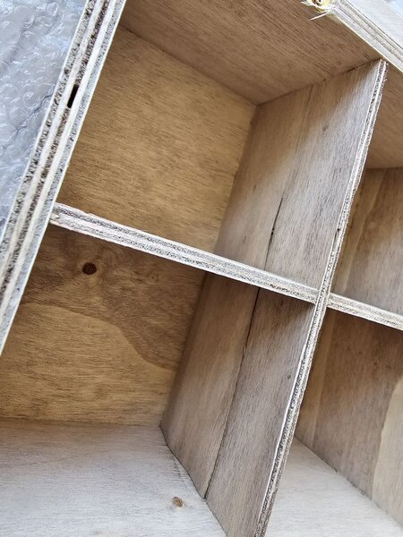 Box na čaj (6 přihrádek) - 24*16*8 cm - Clayre & Eef