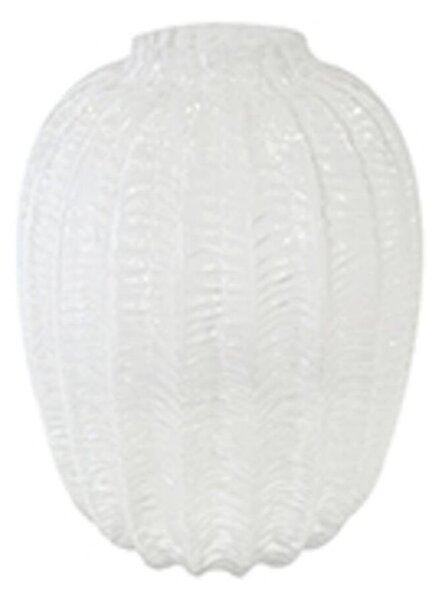 Sklenená váza s vrúbkovaním Sophia - Ø 17*22cm - Parlane