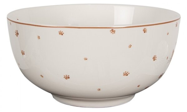 Porcelánová miska s mačičkami Kitty Cats - Ø 14*7cm/ 500ml - Clayre & Eef