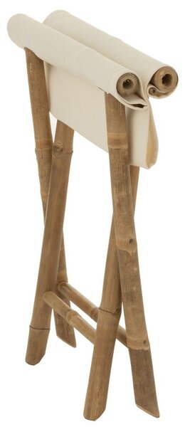 Prírodná bambusová stolička Bamboo Natural - 40*40*42cm - J-Line by Jolipa