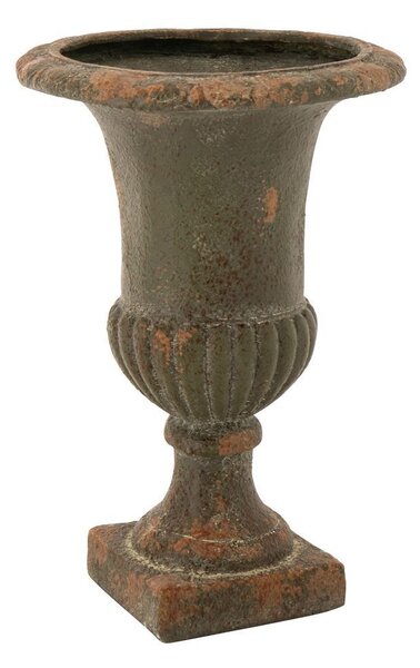 Zelený antik kvetináč Antiqou French - Ø 48*71 cm - J-Line by Jolipa