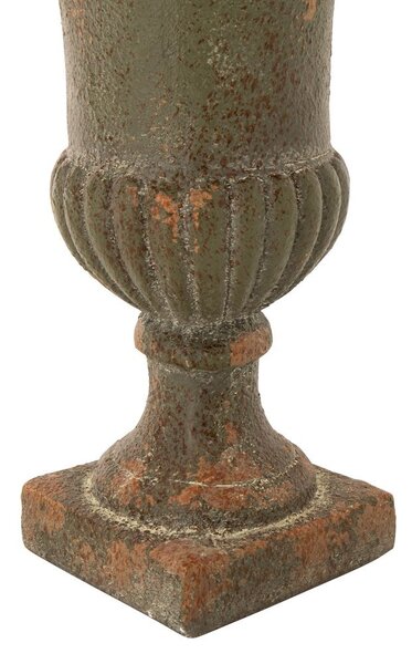 Zelený antik kvetináč Antiqou French - Ø 48*71 cm - J-Line by Jolipa