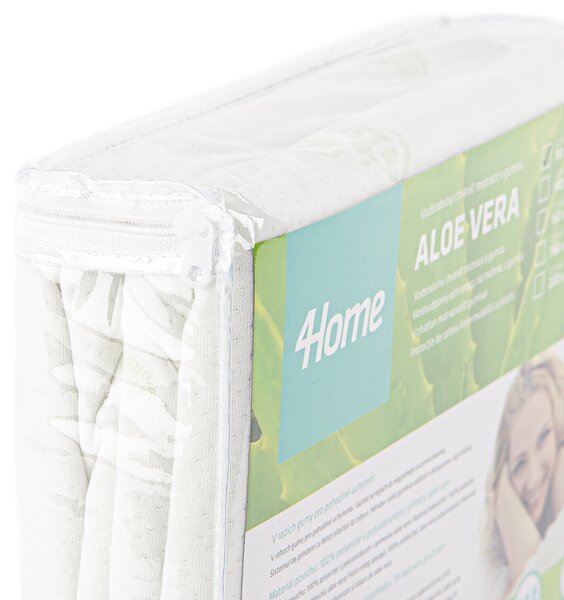 4Home Aloe Vera Nepriepustný chránič matraca s lemom, 90 x 200 cm