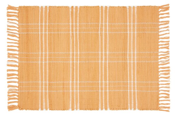 RUČNE TKANÝ KOBEREC, 60/90 cm, oranžová Boxxx - Koberce