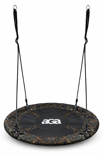 Aga Závesný hojdací kruh 90 cm DS90 Maskáčový