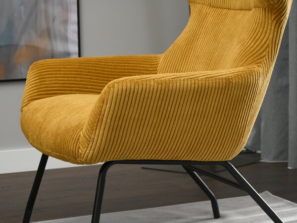 NovýNábytok.sk Kreslo Condor (med + čierna). Akcia -16%. Vlastná spoľahlivá doprava až k Vám domov. 1109988