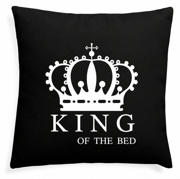 XPOSE® Mikroplyšová obliečka na vankúš KING (digitálna tlač) 40x40 cm