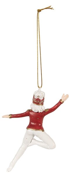 Závesná dekorácia Luskáčik - 8*2*11 cm - Clayre & Eef