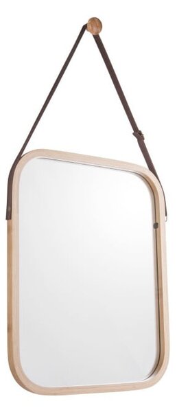 Nástenné zrkadlo v bambusovom ráme PT LIVING Idylic, dĺžka 40,5 cm